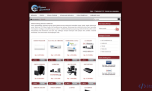 Sistem Aplikasi Toko Elektronik Online (PHP)