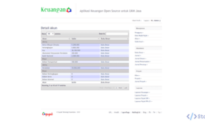 Sistem Informasi Akuntansi Berbasis Web (Codeigniter)