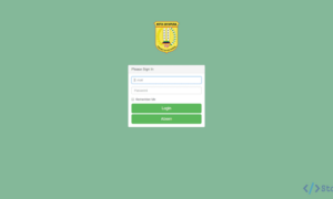 Aplikasi Absensi Pegawai Berbasis Web (PHP)