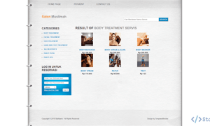 Sistem Aplikasi Booking Salon Online (PHP)