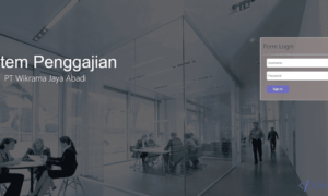 Sistem Aplikasi Penggajian Berbasis Web (PHP)