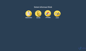 Sistem Informasi Klinik Berbasis Web (Laravel)
