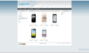 Aplikasi Toko Handphone Berbasis Web (PHP)