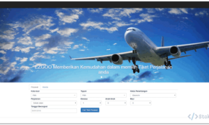 Aplikasi Web Booking Tiket Pesawat & Kereta (Laravel)