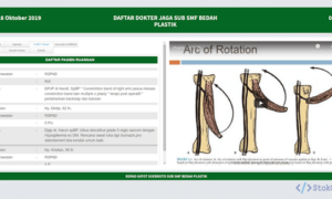 Sistem Informasi Dokter Bedah Berbasis Web (Codeigniter)