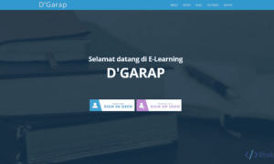 Sistem Informasi E-Learning Online (PHP)