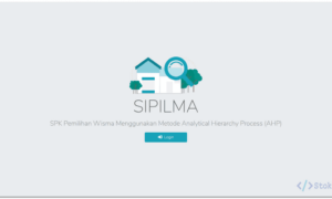 Aplikasi SPK Pemilihan Wisma Metode AHP (Laravel)