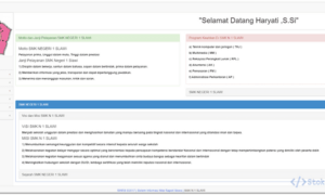 Sistem Informasi Penilaian Raport Siswa (PHP)