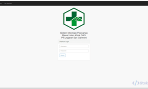 Aplikasi Rekam Medis Berbasis Web (PHP)