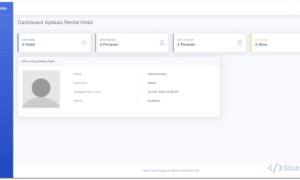 Aplikasi Rental Mobil Berbasis Web (PHP)