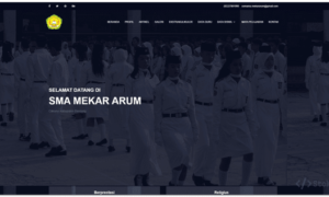 Aplikasi Web Profil Sekolah SMK (Codeigniter)