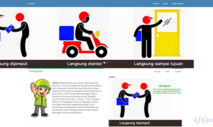 Aplikasi E-Kurir Berbasis Web (PHP)