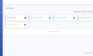 Aplikasi Inventori Barang Berbasis Web (PHP)