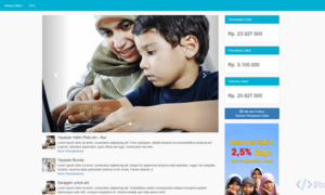 Aplikasi Penyaluran Zakat Berbasis Web (PHP)