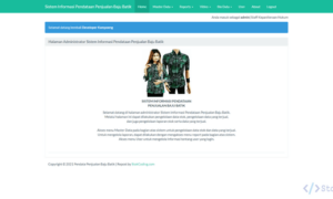 Aplikasi Pendataan Penjualan Baju Berbasis Web (PHP)