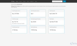 Aplikasi Penjualan Elektronik Berbasis Web (Codeigniter)