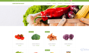 Aplikasi Penjualan Produk Pertanian Berbasis Web (Codeigniter)