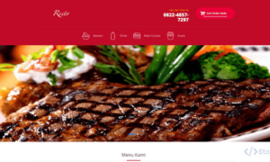 Aplikasi Pemesanan Restoran Berbasis Web (Codeigniter)