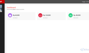 Aplikasi Pengelolaan Kas Berbasis Web (PHP)
