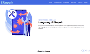Aplikasi Jasa Servis Barang Berbasis Web (PHP)