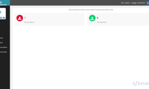 Aplikasi Managemen Inventory Berbasis Web (PHP)