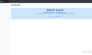Aplikasi Gudang Toko Buku Berbasis Web (PHP)