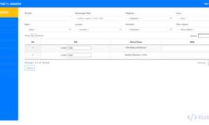 Aplikasi Pengolahan Nilai Siswa Berbasis Web (PHP)