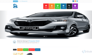 Aplikasi Penjualan Mobil Berbasis Web (Codeigniter)