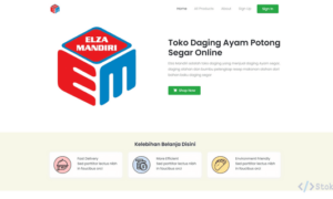 Aplikasi Toko Daging Ayam Berbasis Web (PHP)
