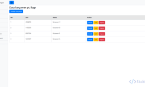 Sistem Informasi Gudang Berbasis Web (Laravel)