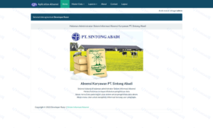 Sistem Informasi Absensi Berbasis Web (PHP)