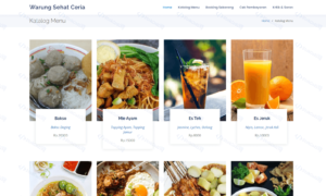 Sistem Informasi Restoran Berbasis Web (Codeigniter)