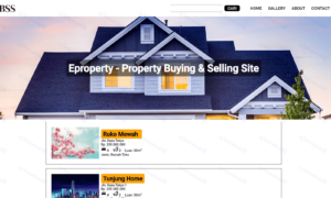 Aplikasi Penjualan Property Berbasis Web (PHP)