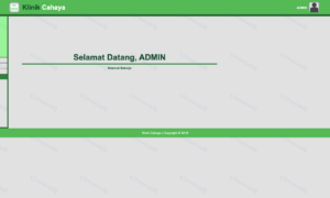 Aplikasi Klinik Rekam Medis Berbasis Web (PHP)