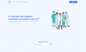 Aplikasi Reservasi Klinik Dokter Berbasis Web (Laravel)